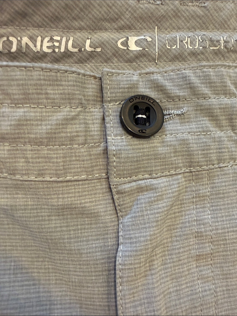 O'NEILL CROSSOVER HYBRID LIGHTWEIGHT MENS GRAY CARGO BOARD SHORTS SIZE 30 WAIST - Picture 5 of 14